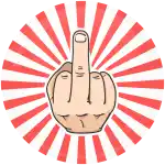 &Kappa;&omicron;&nu;&kappa;ά&rho;&delta;&alpha; Fuck you Hand