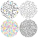 &Chi;&rho;&omega;&mu;&alpha;&tau;&iota;&sigma;&tau;έ&sigmaf; &Kappa;&omicron;&nu;&kappa;ά&rho;&delta;&epsilon;&sigmaf; patterns my first lines - &Sigma;&epsilon;&tau; 4 &tau;&epsilon;&mu;ά&chi;&iota;&alpha;