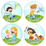 &Kappa;&omicron;&nu;&kappa;ά&rho;&delta;&epsilon;&sigmaf; kids play &sigma;&epsilon;&tau; 4 &tau;&epsilon;&mu;ά&chi;&iota;&alpha;