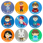 &Kappa;&omicron;&nu;&kappa;ά&rho;&delta;&epsilon;&sigmaf; &pi;&alpha;&iota;&delta;&iota;&kappa;έ&sigmaf; Figures &sigma;&epsilon;&tau; 9 &tau;&epsilon;&mu;ά&chi;&iota;&alpha;