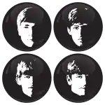 &Sigma;&epsilon;&tau; &kappa;&omicron;&nu;&kappa;ά&rho;&delta;&epsilon;&sigmaf; The Beatles faces 4 &tau;&epsilon;&mu;ά&chi;&iota;&alpha;