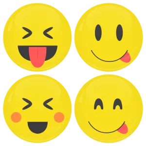 Smiley &kappa;&omicron;&nu;&kappa;ά&rho;&delta;&epsilon;&sigmaf; fool - &sigma;&epsilon;&tau; 4 &tau;&epsilon;&mu;ά&chi;&iota;&alpha;