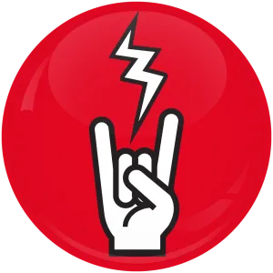 &Kappa;&omicron;&nu;&kappa;ά&rho;&delta;&alpha; Rock Hand &alpha;&sigma;&tau;&rho;&alpha;&pi;ή