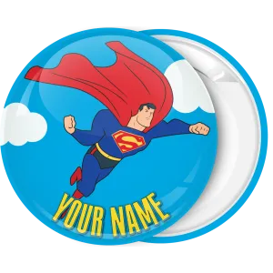 K&omicron;&nu;&kappa;ά&rho;&delta;&alpha; &beta;ά&pi;&tau;&iota;&sigma;&eta;&sigmaf; Superman flying down