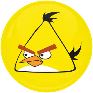 &Kappa;&omicron;&nu;&kappa;ά&rho;&delta;&alpha; yellow angry bird