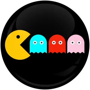 &Kappa;&omicron;&nu;&kappa;ά&rho;&delta;&alpha; Pacman ghost