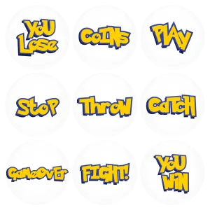 &Kappa;&omicron;&nu;&kappa;ά&rho;&delta;&epsilon;&sigmaf; Pokemon Go words - &sigma;&epsilon;&tau; 9 &tau;&epsilon;&mu;ά&chi;&iota;&alpha;