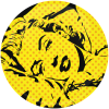 Κονκάρδα vintage Marilyn Monroe 
