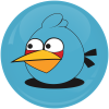 Κονκάρδα Blue angry bird