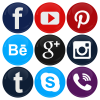 Σετ κονκάρδες social media 