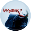 Κονκάρδα Batman Why so serious