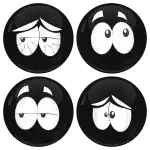 K&omicron;&nu;&kappa;ά&rho;&delta;&epsilon;&sigmaf; emoticons Crack &mu;&alpha;ύ&rho;&epsilon;&sigmaf; &sigma;&epsilon;&tau; 4 &tau;&epsilon;&mu;ά&chi;&iota;&alpha; 