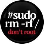 Linux >Sudo rm -rf white