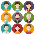 &Sigma;&epsilon;&tau; &epsilon;&nu;&nu;έ&alpha; &kappa;&omicron;&nu;&kappa;ά&rho;&delta;&epsilon;&sigmaf; avatar office style