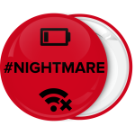 Κονκάρδα Nightmare wifi κόκκινη