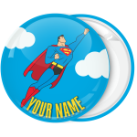 Kονκάρδα βάπτισης Superman flying up