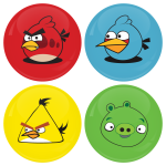 Σετ 4 κονκάρδες angry birds puzzle game
