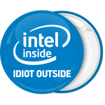 Κονκάρδα Intel inside idiot outside
