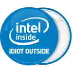 &Kappa;&omicron;&nu;&kappa;ά&rho;&delta;&alpha; Intel inside idiot outside