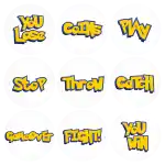 &Kappa;&omicron;&nu;&kappa;ά&rho;&delta;&epsilon;&sigmaf; Pokemon Go words - &sigma;&epsilon;&tau; 9 &tau;&epsilon;&mu;ά&chi;&iota;&alpha;