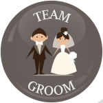 Κονκάρδα γάμου Team Groom