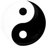 &Kappa;&omicron;&nu;&kappa;ά&rho;&delta;&alpha; Yin Yang