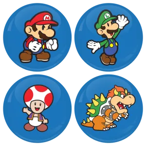 &Sigma;&epsilon;&tau; 4 &kappa;&omicron;&nu;&kappa;ά&rho;&delta;&epsilon;&sigmaf; super mario heroes