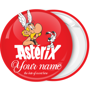 Κονκάρδα βάπτισης Asterix κόκκινη