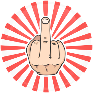 Κονκάρδα Fuck you Hand