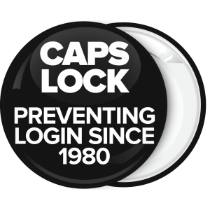 Κονκάρδα Caps Lock