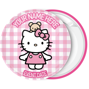 Κονκάρδα βάπτισης Hello Kitty teddy bear