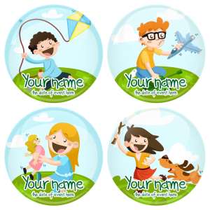 Κονκάρδες kids play σετ 4 τεμάχια