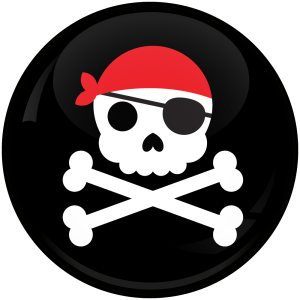 Κονκάρδα Pirate Skull