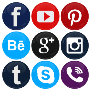 Σετ κονκάρδες social media 