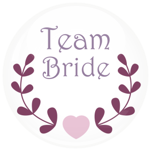 Κονκάρδα γάμου Team Bride love