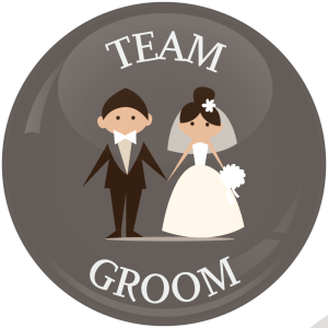 Κονκάρδα γάμου Team Groom