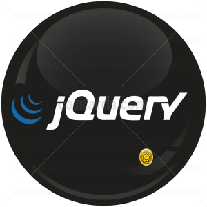 Κονκάρδα για προγραμματιστές jQuery μαύρη