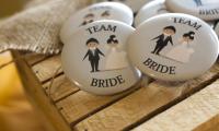 Κονκάρδες γάμου Team Bride