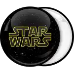 Star Wars funs space badge button