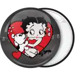&Kappa;&omicron;&nu;&kappa;ά&rho;&delta;&alpha; Vintage Betty Boop heart with dog