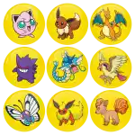 &Kappa;&omicron;&nu;&kappa;ά&rho;&delta;&epsilon;&sigmaf; &sigma;&epsilon;&tau; 9 &tau;&epsilon;&mu;&alpha;&chi;ί&omega;&nu; Pokemon Jigglypuff and friends Collection