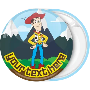 K&omicron;&nu;&kappa;ά&rho;&delta;&alpha; &beta;ά&pi;&tau;&iota;&sigma;&eta;&sigmaf; Toy Story Woody in the mountain