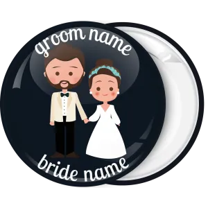 &Kappa;&omicron;&nu;&kappa;ά&rho;&delta;&alpha; &gamma;ά&mu;&omicron;&upsilon; Beard couple