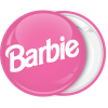 Κονκάρδα Barbie logo ροζ