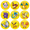 Κονκάρδες σετ 9 τεμαχίων Pokemon Jigglypuff and friends Collection