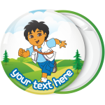 Κονκάρδα βάπτισης Go Diego go