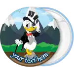 &Kappa;&omicron;&nu;&kappa;ά&rho;&delta;&alpha; &beta;ά&pi;&tau;&iota;&sigma;&eta;&sigmaf; Donald Duck groom