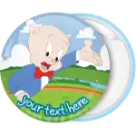 &Kappa;&omicron;&nu;&kappa;ά&rho;&delta;&alpha; Porky Pig in the country