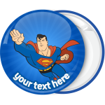 Kονκάρδα βάπτισης Superman flying classic