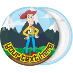 Kονκάρδα βάπτισης Toy Story Woody in the mountain